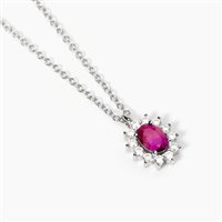 Collana Mabina Donna COOL OR Rétro? in Argento Zircone 553647 - 553647